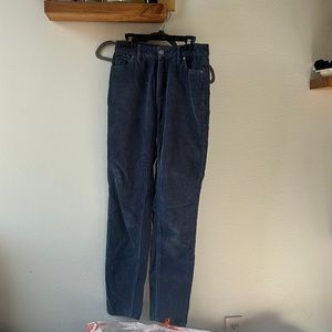 BDG NAVY CORDUROY JEANS